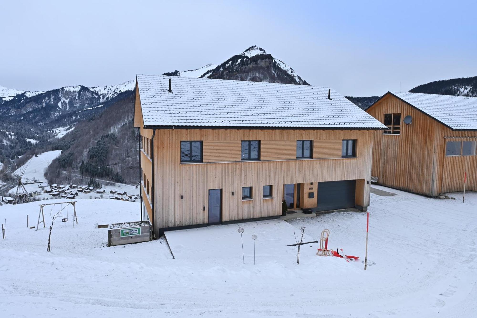 Panoramahof Bergglueck Lejlighed Mellau Eksteriør billede