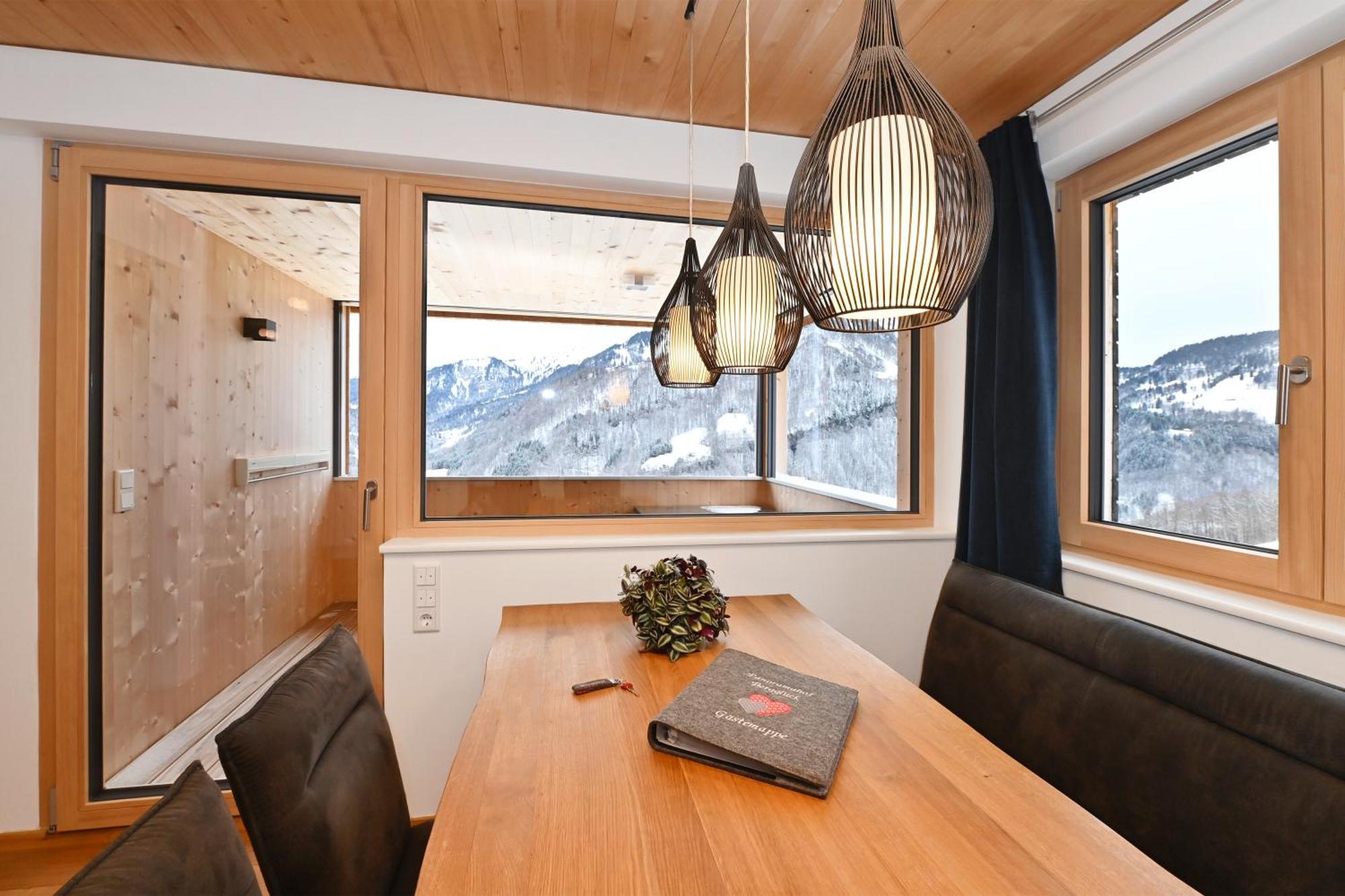 Panoramahof Bergglueck Lejlighed Mellau Eksteriør billede